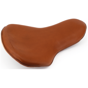 OLD PAN STYLE BUDDY SEATS BUDDYSEAT, no skirt, 1929-52 style brown