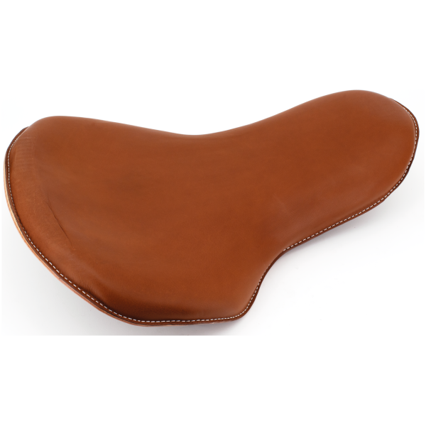 OLD PAN STYLE BUDDY SEATS BUDDYSEAT, no skirt, 1929-52 style brown