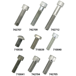 SAE SIZE ZINC PLATED HARDWARE GZP 10pck allen bolt 3/8-24x1-1/2" zinc
