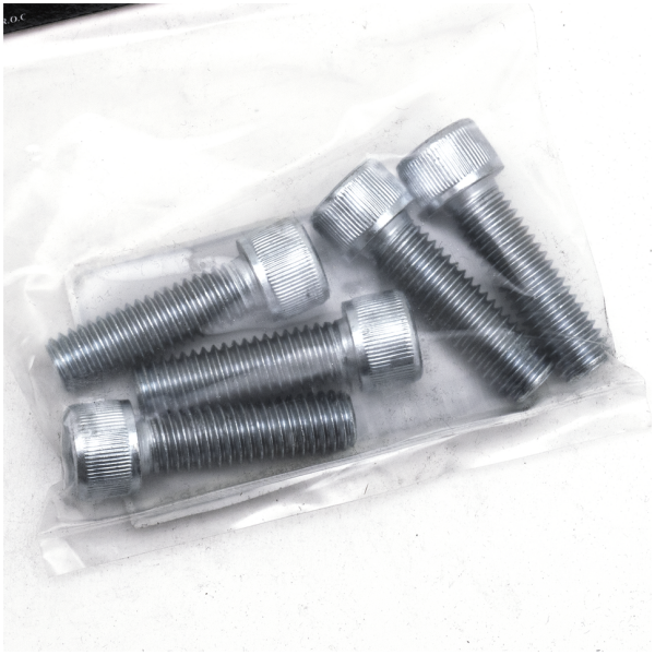 SAE SIZE ZINC PLATED HARDWARE GZP 5pck allen bolt 7/16-14x1-1/2" zinc