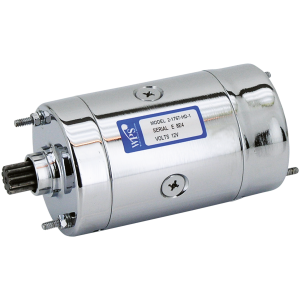 HITACHI STYLE STARTER MOTORS Hitachi Type Starter 74-88 Chrome