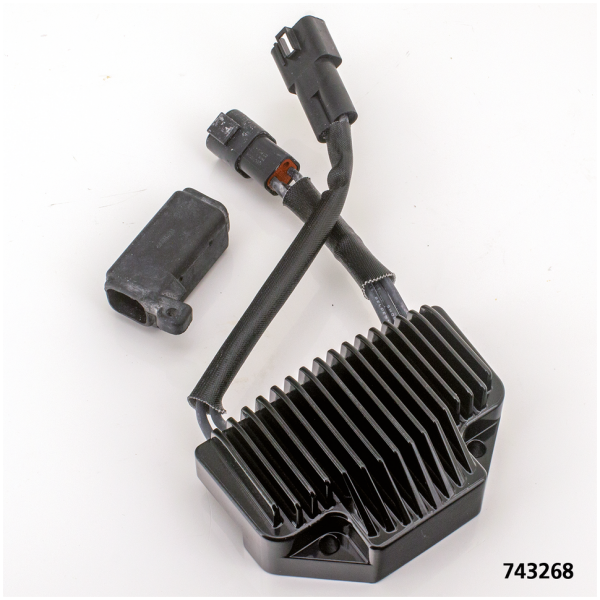 SOLID STATE OEM STYLE RECTIFIERS/REGULATORS REGULATOR 74631-04 12V Black