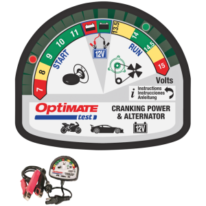 OPTIMATE BATTERY AND ALTERNATOR TESTERS Optimate Crank power & alternator tester