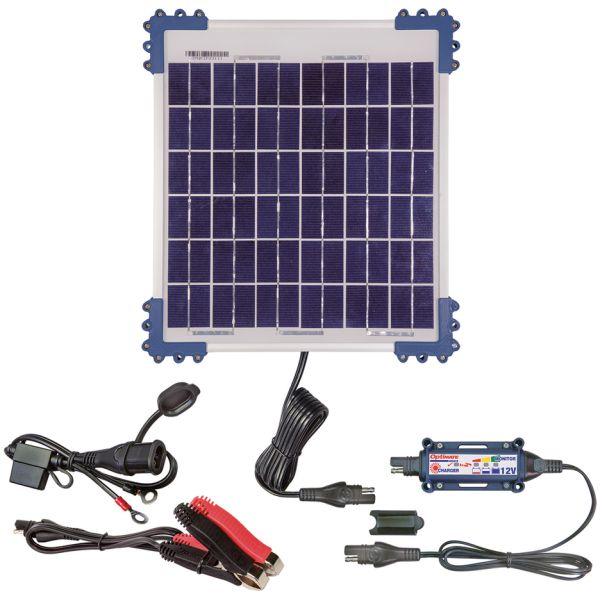 OPTIMATE SOLAR 12V CHARGE & MONITOR SYSTEM Optimate solar 10w battery charger