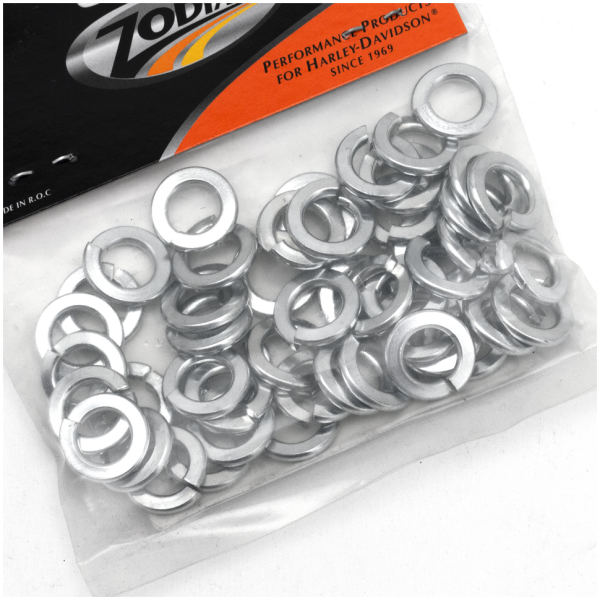 SAE SIZE ZINC PLATED HARDWARE GZP 50pck lock washer 3/8" zinc