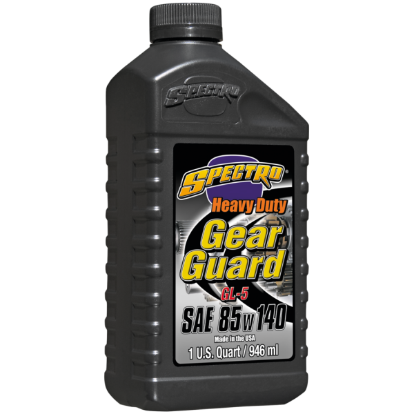 SPECTRO "PREMIUM GEAR GUARD" SAE 85W140 GEAR OIL .946Ltr SPECTRO HD 85W140 Gear oil