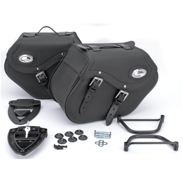 K-DRIVE/LONGRIDE "CLICK & LOCK" SADDLEBAG KITS