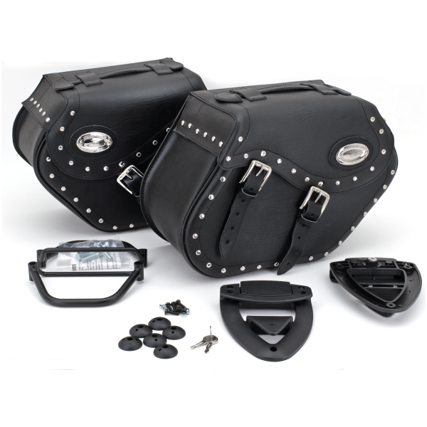 K-DRIVE/LONGRIDE "CLICK & LOCK" SADDLEBAG KITS