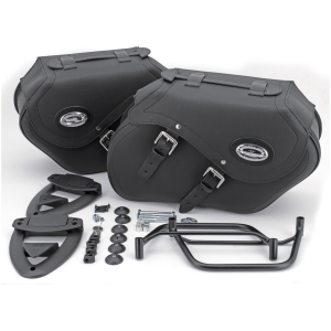 K-DRIVE/LONGRIDE "CLICK & LOCK" SADDLEBAG KITS K-Drive saddlebag kit FXD91-06 Iparex
