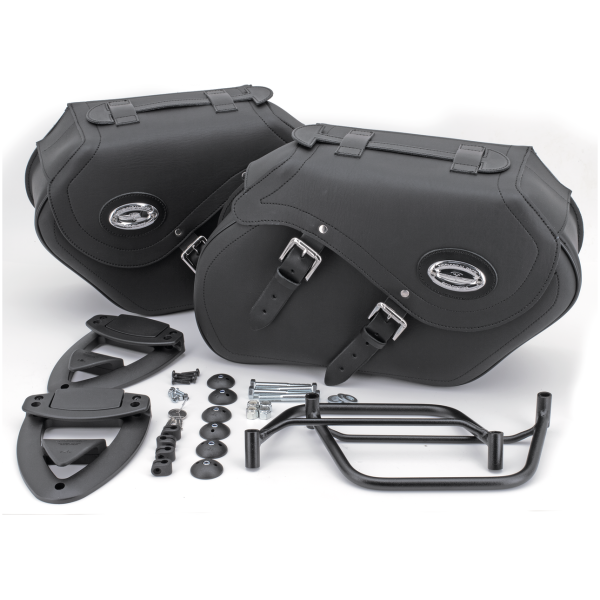 K-DRIVE/LONGRIDE "CLICK & LOCK" SADDLEBAG KITS K-Drive saddlebag kit FXD91-06 Iparex
