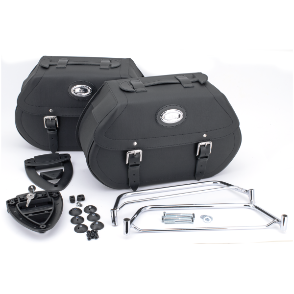 K-DRIVE/LONGRIDE "CLICK & LOCK" SADDLEBAG KITS K-Drive saddlebagkit F*ST86-06 Iparex
