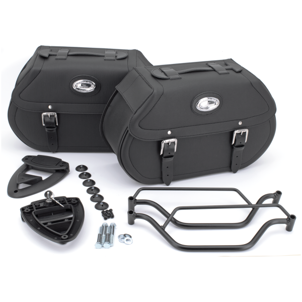 K-DRIVE/LONGRIDE "CLICK & LOCK" SADDLEBAG KITS K-Drive saddlebagkit F*ST06-17 Iparex