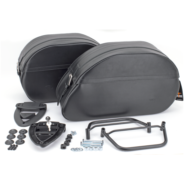 K-DRIVE/LONGRIDE "CLICK & LOCK" SADDLEBAG KITS