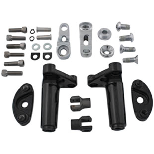 ADJUSTABLE PASSENGER PEG MOUNTS FOR SOFTAIL
