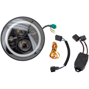 HALO 7" LED HEADLIGHT UNIT LED 7" HALO Headlight Unit Style 1