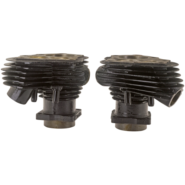 CYLINDERS AND VALVES, 45CI SIDEVALVE MODELS Cylinder only, rear, WL/Servicar