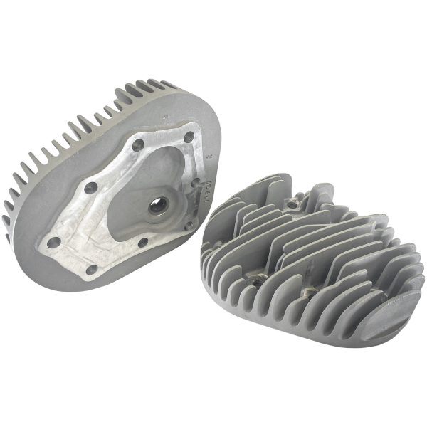 CYLINDERS AND VALVES, 45CI SIDEVALVE MODELS Headset fr + rear 1:5 compression alu WL