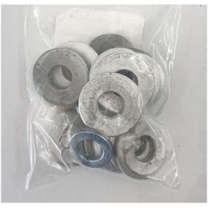 CYLINDERS AND VALVES, 45CI SIDEVALVE MODELS Washer set f/45CI 1:5 alu heads, white p