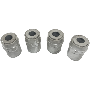 CYLINDERS AND VALVES, 45CI SIDEVALVE MODELS Valve cover O-ring type set 8 WL41up WhP