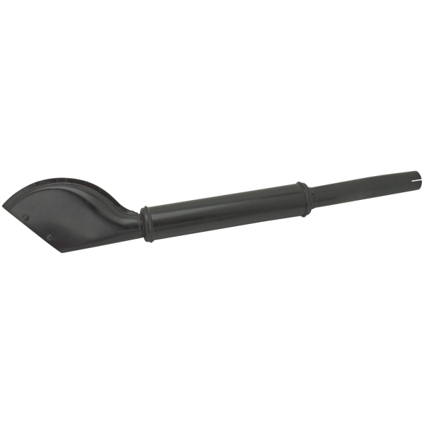SAMWEL FISHTAIL MUFFLER FOR 45CI MODELS muffler, fishtail black,WL