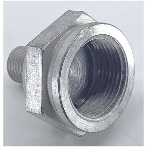 LINKERT M-SERIES CARBURETOR nut, bowl lock white plated, all models