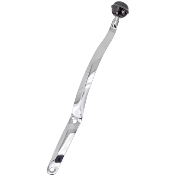 HAND SHIFTER LEVERS AND GUIDES lever shifter chrome, with knob, all mod