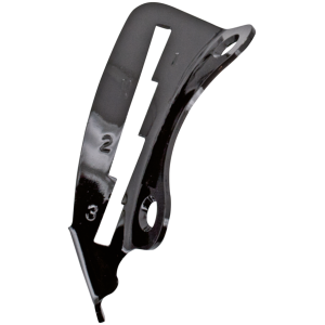 HAND SHIFTER LEVERS AND GUIDES Shifter guide black 3 speed, WL