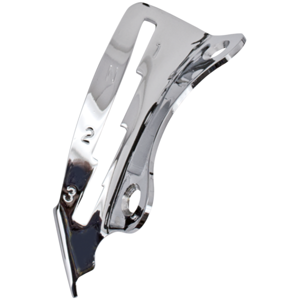 HAND SHIFTER LEVERS AND GUIDES Shifter guide chrome 3 speed, WL
