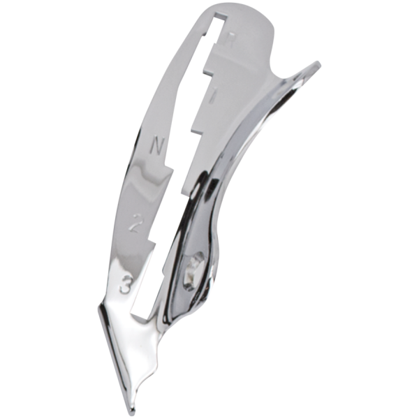 HAND SHIFTER LEVERS AND GUIDES Shifter guide 3+Reverse chrome 37-46