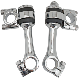 RISERS AND UPPER TRIPLE TREES FOR EARLY SPRINGER FORKS Flanders riser set 4" long