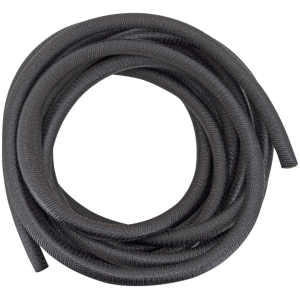 OLD STYLE ELECTRICAL WIRE AND LOOM 1/4 inch, wire loom, asphalt, 25 feet