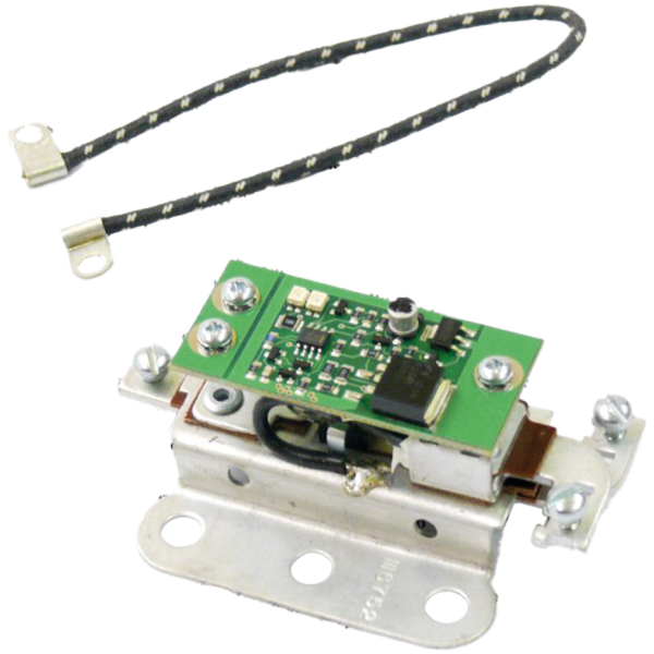 ELECTRONIC VOLTAGE REGULATOR & IDIOT LIGHT RELAY COMBO Elec. regulator 12V/2-brush relay style