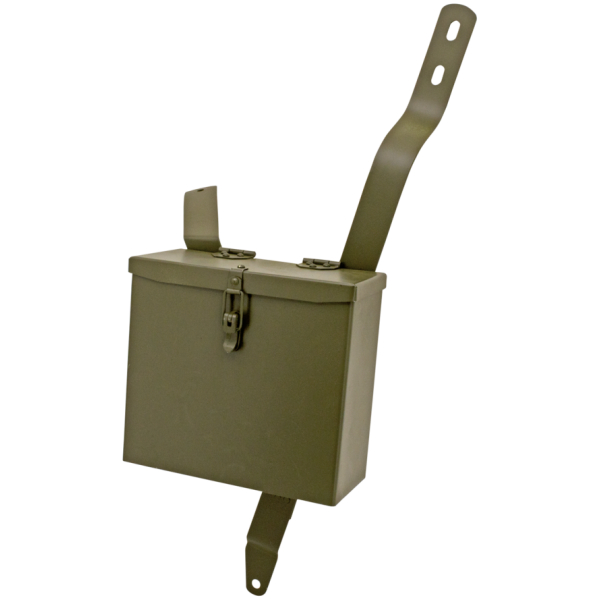 SAMWEL SUBMACHINE GUN BRACKET, AMMUNITION BOX AND SCABBARD box submachine gun carrier WLA