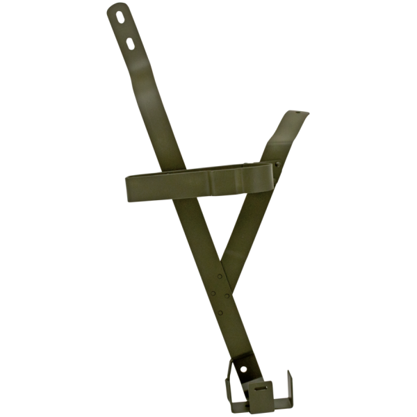 SAMWEL SUBMACHINE GUN BRACKET, AMMUNITION BOX AND SCABBARD bracket, submachine gun carrier, WLA