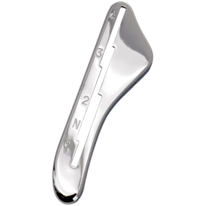 HAND SHIFTER LEVERS AND GUIDES Shifterguide BT47-64 Chrome 4-speed