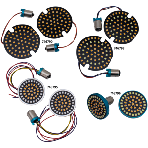 CYRON TURN SIGNAL LED INSERTS Rear LED insert run-turn-brake red/amber