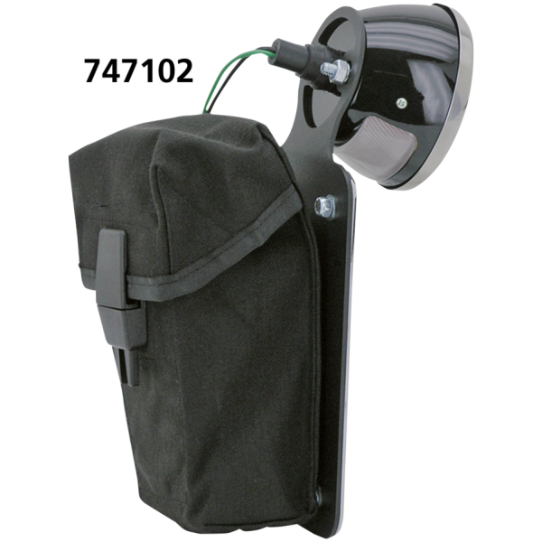 NO SCHOOL CHOPPERS TAILLIGHTS NSC 28 taillight w/vert.lic.mount w/bag