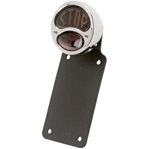 NO SCHOOL CHOPPERS TAILLIGHTS NSC 28 light w/vert lic plate shock mnt