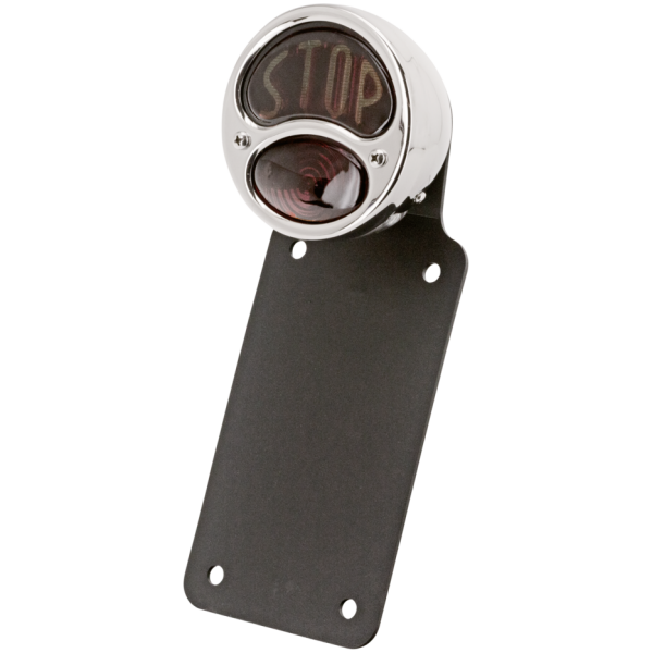 NO SCHOOL CHOPPERS TAILLIGHTS NSC 28 light w/vert lic plate shock mnt