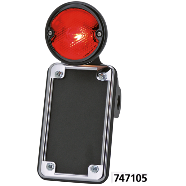 NO SCHOOL CHOPPERS TAILLIGHTS NSC 32 blackout taillight w/vertical lic