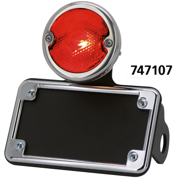 NO SCHOOL CHOPPERS TAILLIGHTS NSC 32 taillight w/horizontal lic.mount