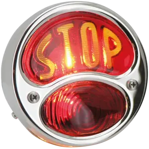 NO SCHOOL CHOPPERS TAILLIGHTS NSC 28-31 style vertical w/toolbag