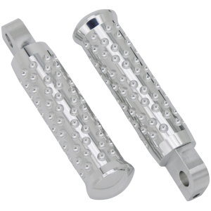 KEN'S FACTORY FOOT & SHIFTER PEGS Black spiral Driver