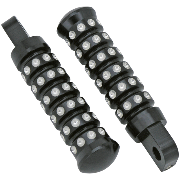 KEN'S FACTORY FOOT & SHIFTER PEGS Black ribbed Driver