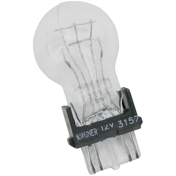 LATE STYLE BULBS BULB 12v27/7W base 3157 (wedge base)
