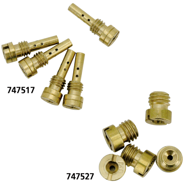 MAIN & SLOW JETS FOR KEIHIN CV CARBURETORS 5pck Keihin CV MAIN JETS #155