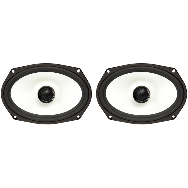 AQUATIC WATERPROOF LIGHTED AUDIO Aquatic 6x9" Speakers RGB Saddlebags
