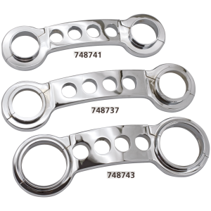CUSTOM CYCLE ENGINEERING FORK STABILIZERS Fork Truss -W/G, 39mm - Chromed