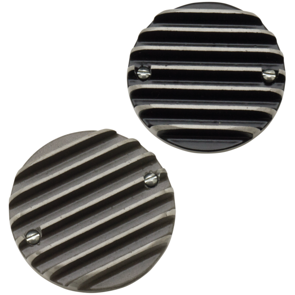 ODD CONCEPT TIMER COVERS Clr ribbed Timer cover BT70-99 & XL04-up