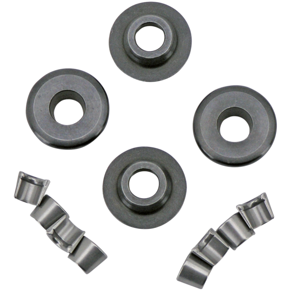 AV&V HIGH PERFORMANCE VALVE SPRING RETAINERS Retainer and lock Kit for stock beehive
